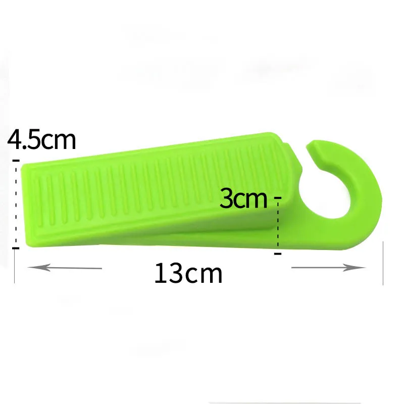 Non-punch Silicone Door Stopper Touch Toilet Wall Absorption Door Plug Anti-bump Door Holder Gear Gate Resistance Door Stop