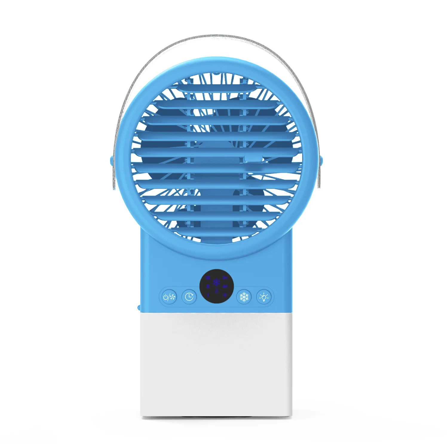 

2022 new cross-border desktop air conditioner fan cross-border cold fan small cold air portable LED light water cooling fan