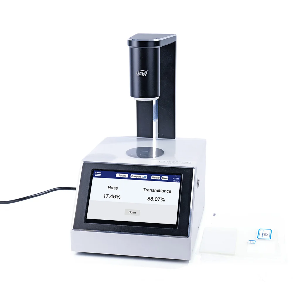 

Pro Grade Haze Transparency Meter LS155 Turbidity Pt-Co Spectral Curve Color Haze Meter for Plastic Film