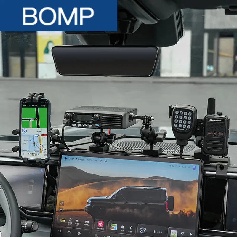 

For BYD Leopard 5 Dashboard Integrated Rail: Multi-functional Radio/Phone Holder (Upgrade Part)