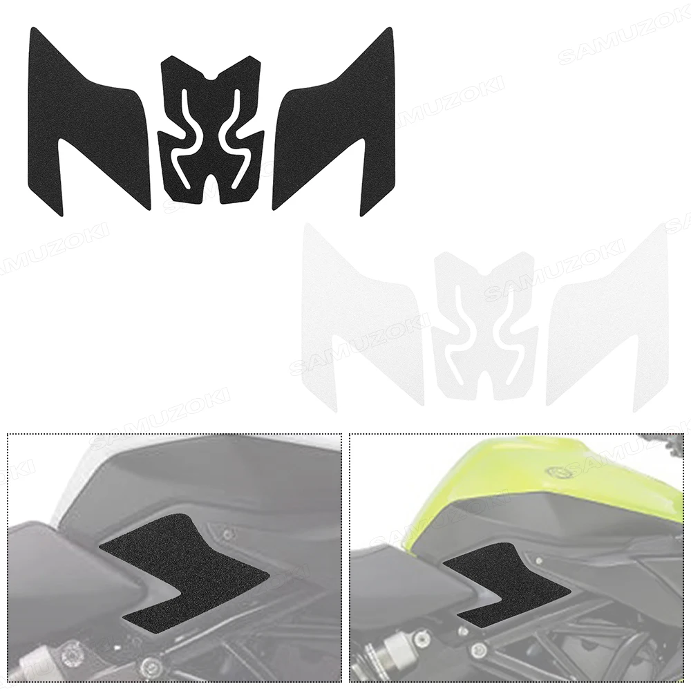 Knee clamping sticker motorcycle suitable for Benelli TNT 600 BN600 2013-2018 anti-slip fuel tank pad protective sticker