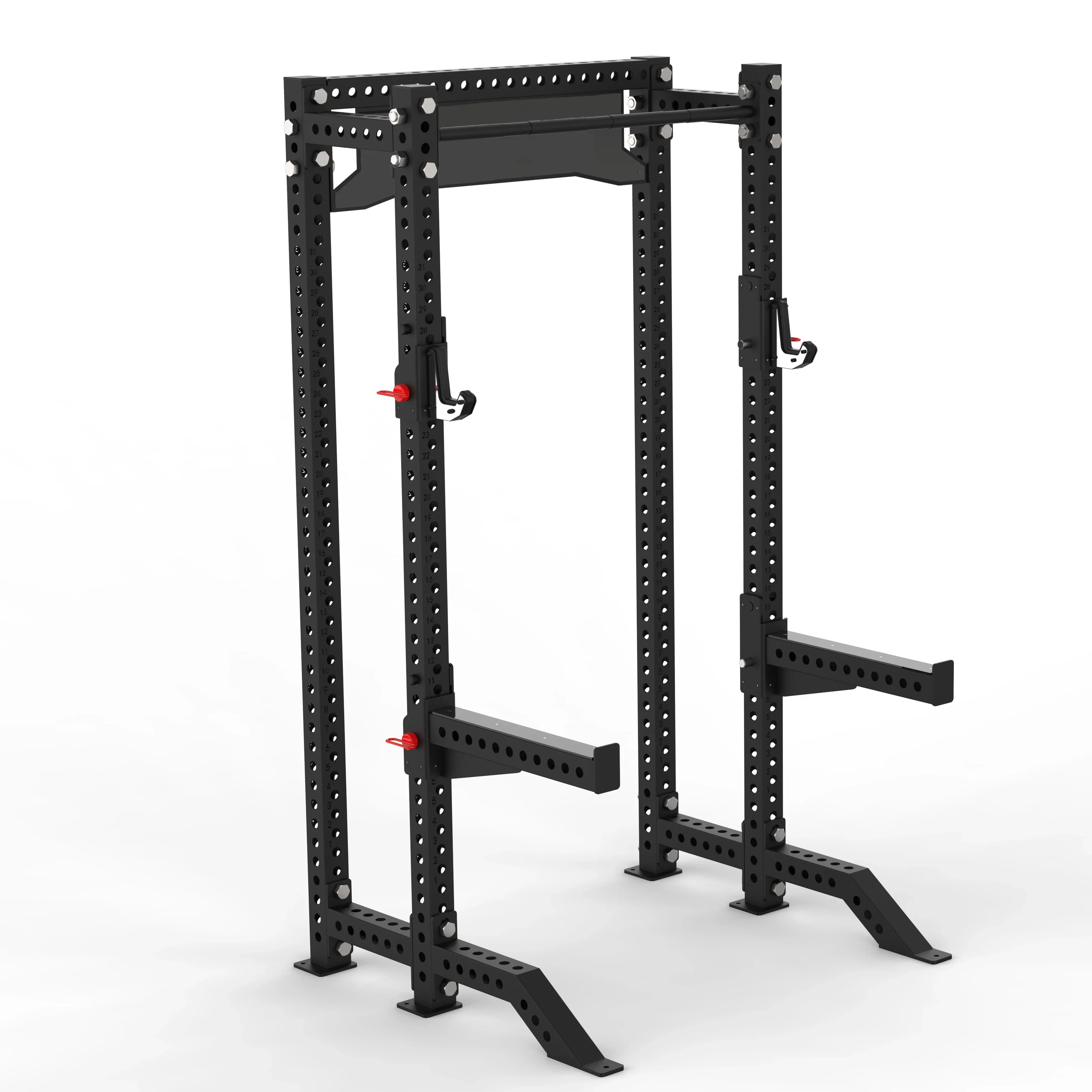 Commercial Gym Fitness Power Cage Squat Rack for Unisex Strength Training Weightlifting Equipment