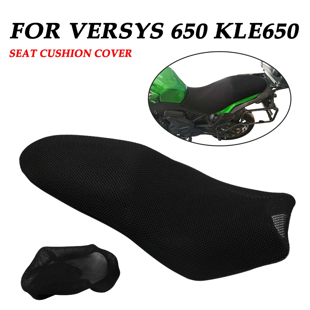 

Mesh Seat Cushion Cover For Kawasaki Versys 650 KLE Versys650 KLE650 2015-2022 Motorcycle Accessories Heat Insulation Seat Cover
