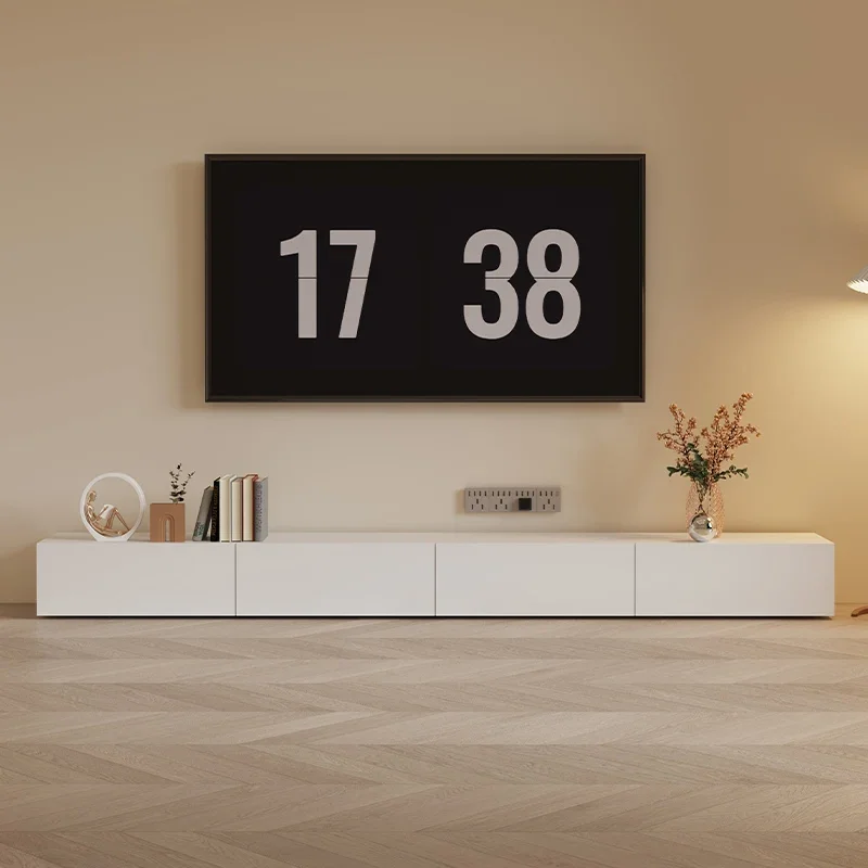 

white cloud tv table Large size cream living room luxury accent chinese Minimalist tv stands wooden archivadores home products