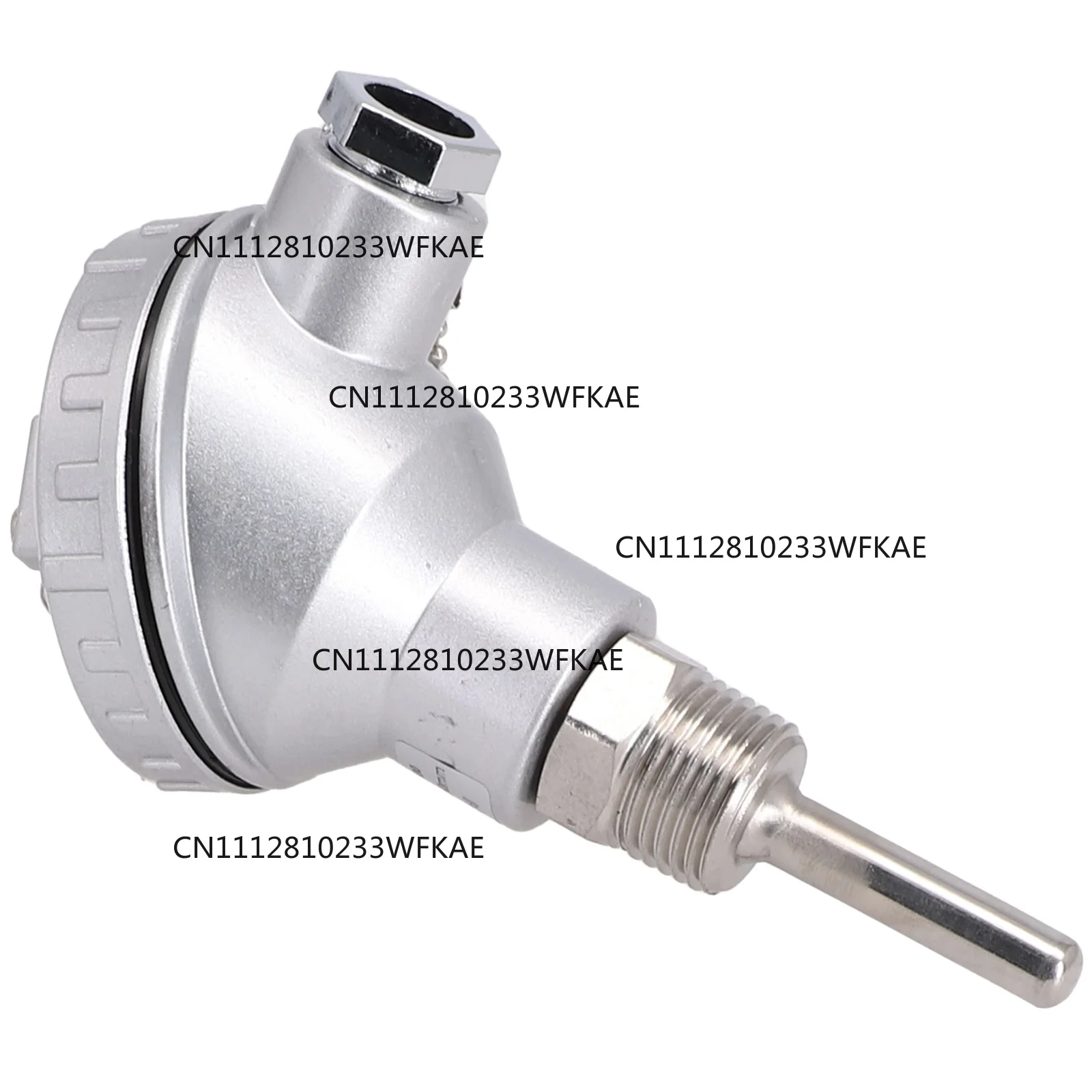 New Sensor Probe Terminal Head PT100 Stainless Steel 8 Mm Anti-corrosion PT1/2\'\' Protective Tube Rust-proof Thermocouple