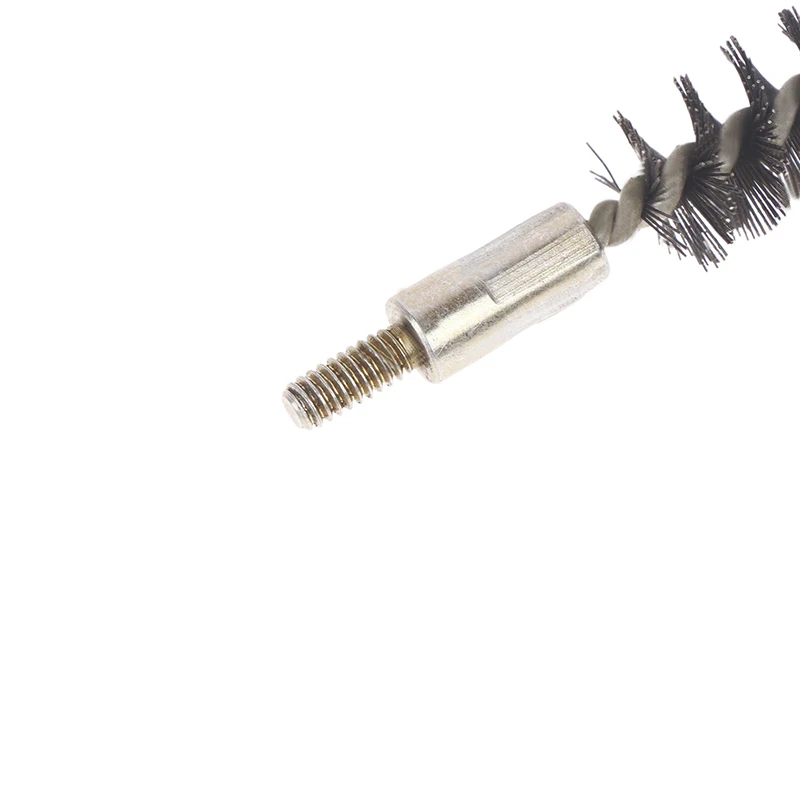 1PC Chimney Cleaning Brush For Pipe Cleaning Polishing 10-50mm Threaded Wire Brush Metal Handle Stainless Steel Brush