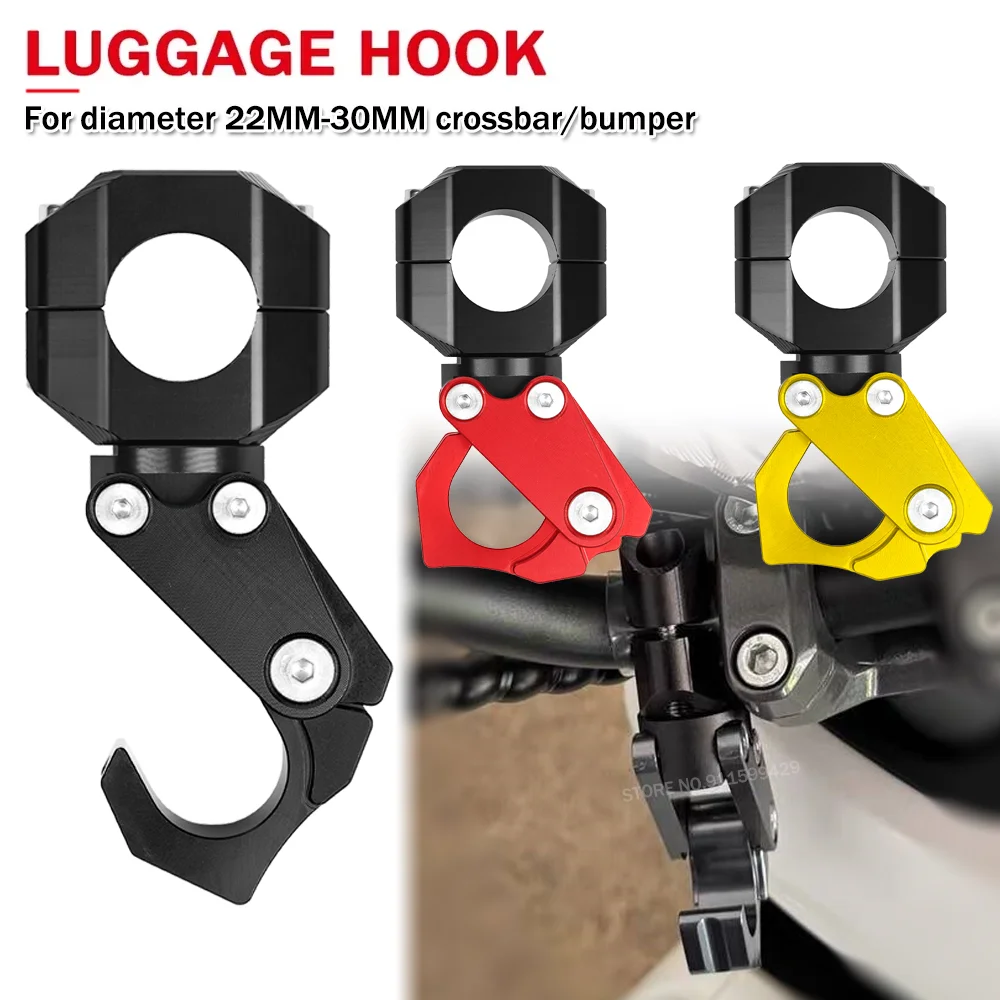 

22MM-30MM Universal Luggage Bag Hook Motorcycle Helmet Hook Holder Hanger Crotchet Grip For Honda PCX 160 125 150 ADV125 ADV160