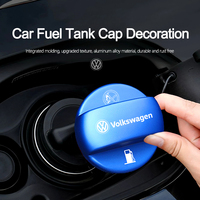 3D Metal Tank Cover Fuel Tank Air Cap Trim For VW Golf Polo Touran Tiguan Jetta Transporter Passat Scirocco Arteon T-Cross T-ROC