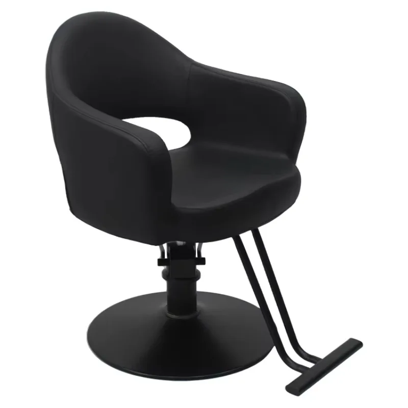 

Salon Equipments Black Vintage Barber Chairs Hairdressing Chair for Hair Stylist
