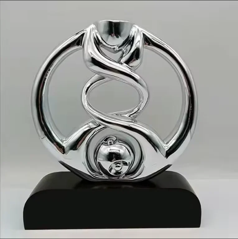 كأس كرة القدم العالمي المخصص الراتنج الكأس الحرف مكافأة كأس الفضة الرياضة تذكارية الكهربائي دوري أبطال أبطال #6