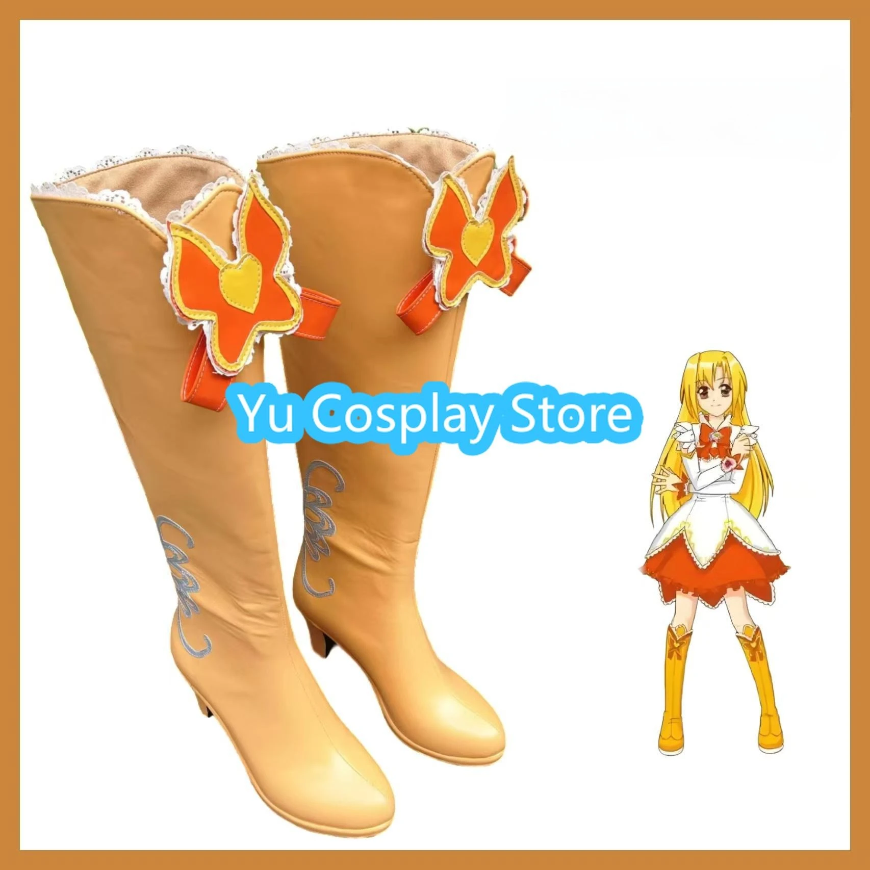 

Yu Косплей Магазин Маленький Синий Косплей Обувь Аниме Косплей Обувь Сапоги Костюмы на Хэллоуин Реквизит