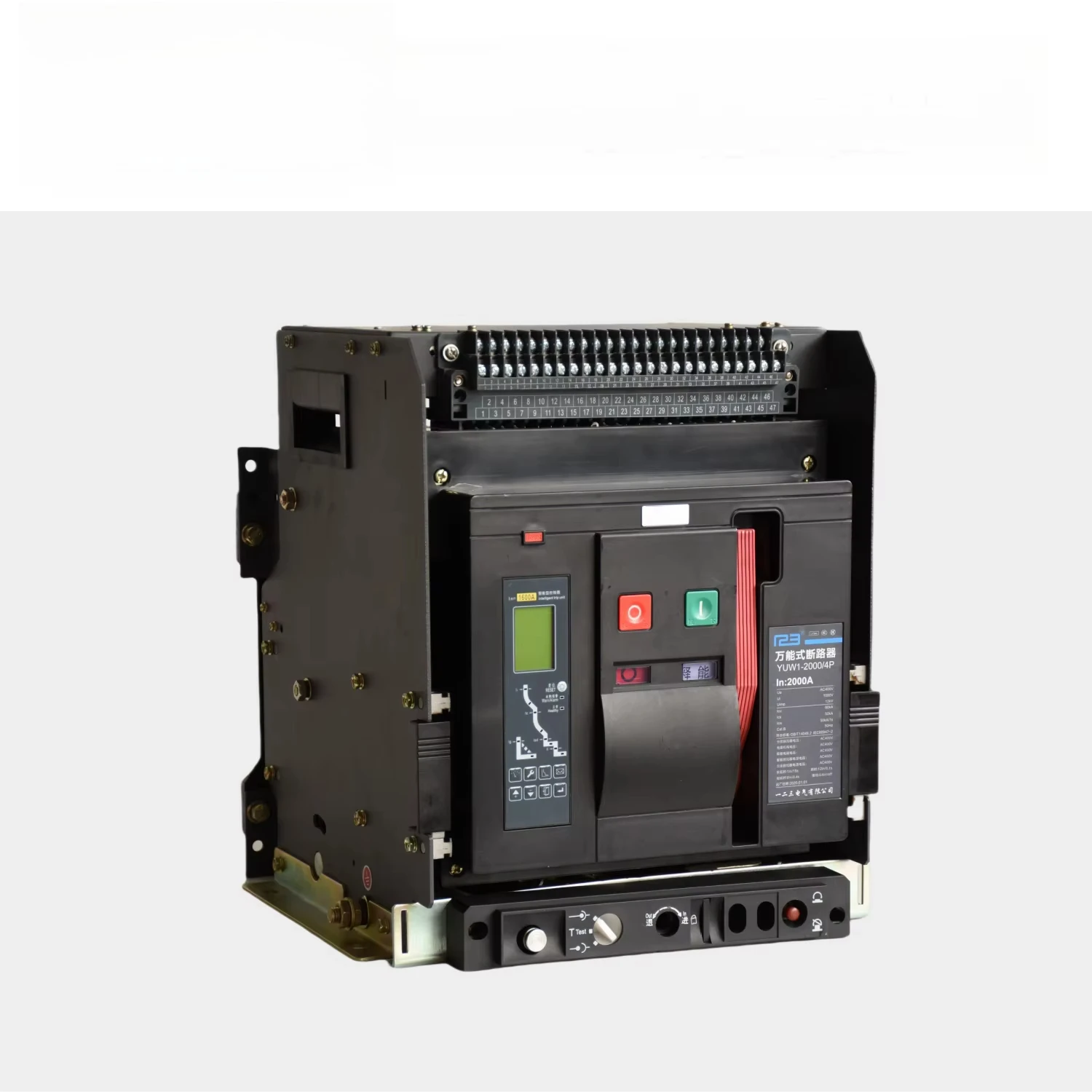 

123 YUYE 2000A OEM ODM CE CCC 3P 4P Universal Circuit Breaker Manufacturer Intelligent Air Circuit Breaker ACB