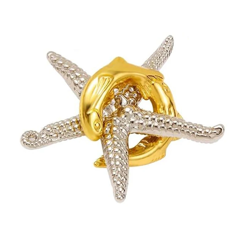 Металлическая головоломка «Морская звезда» в океане, волшебная логическая тренировка IQ, головоломка, распятие, развивающие игры, новые подарки для детей