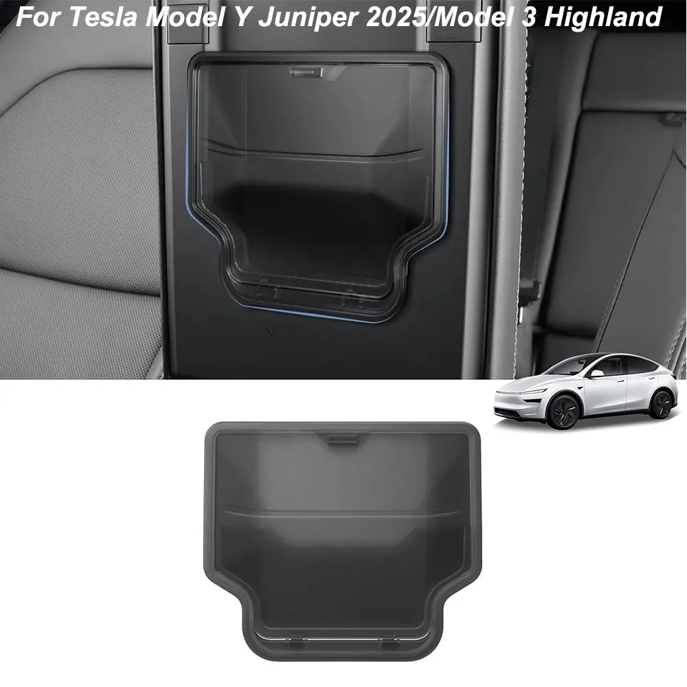 

For Tesla Model Y Juniper 2025 Armrest Box Hidden Storage Box For Model 3 Highland 2024 2025 Center Console Armrest Hidden Box