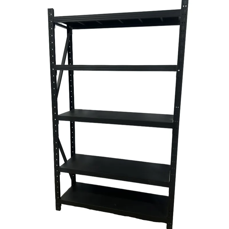 Heavy Duty Metal Garage Storage Shelving Unit 5 Tier Powder Coated Freestanding Rack for Home Shed Warehouse Organization