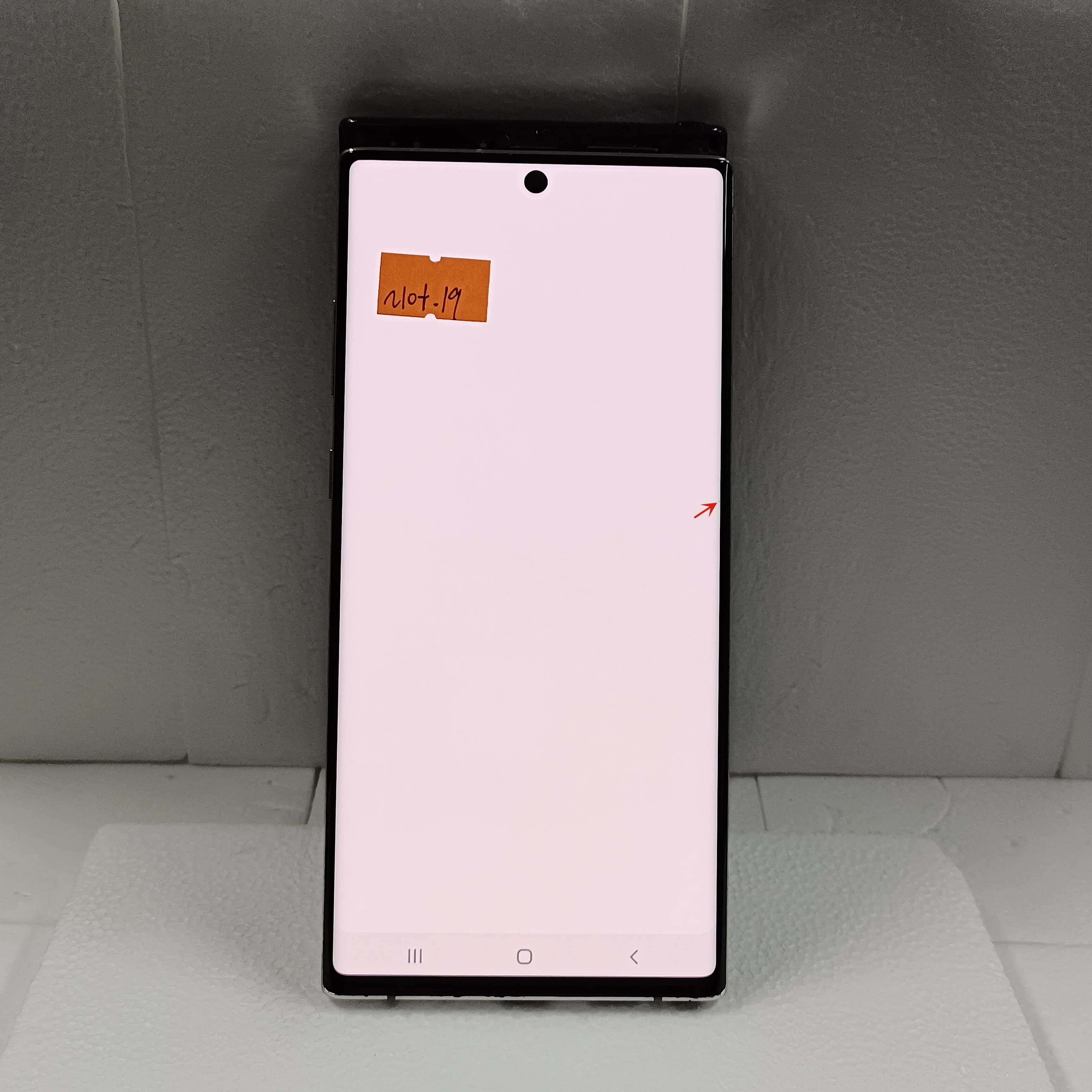 Bloc écran tactile LCD AMOLED, avec Dot Line, pour Samsung Galaxy Note 10 Plus N975F N976B, 100% fonctionnel