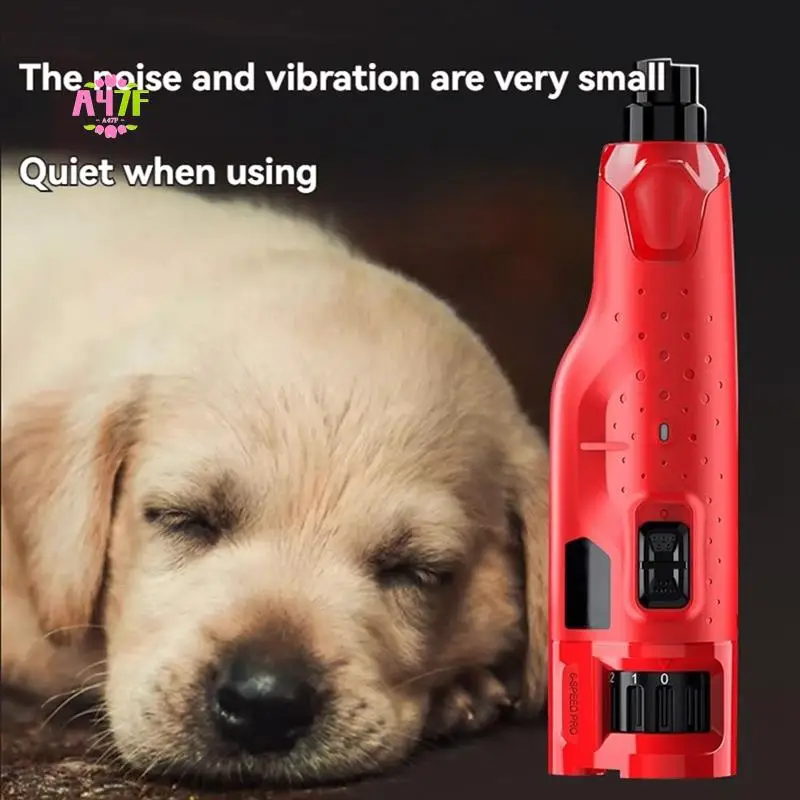 

A47F-Electric Dog With Light Nail Clippers Pet Nail Clipper Medium Large Dog Pet Nail Piercing Device,Pet Nail Polish