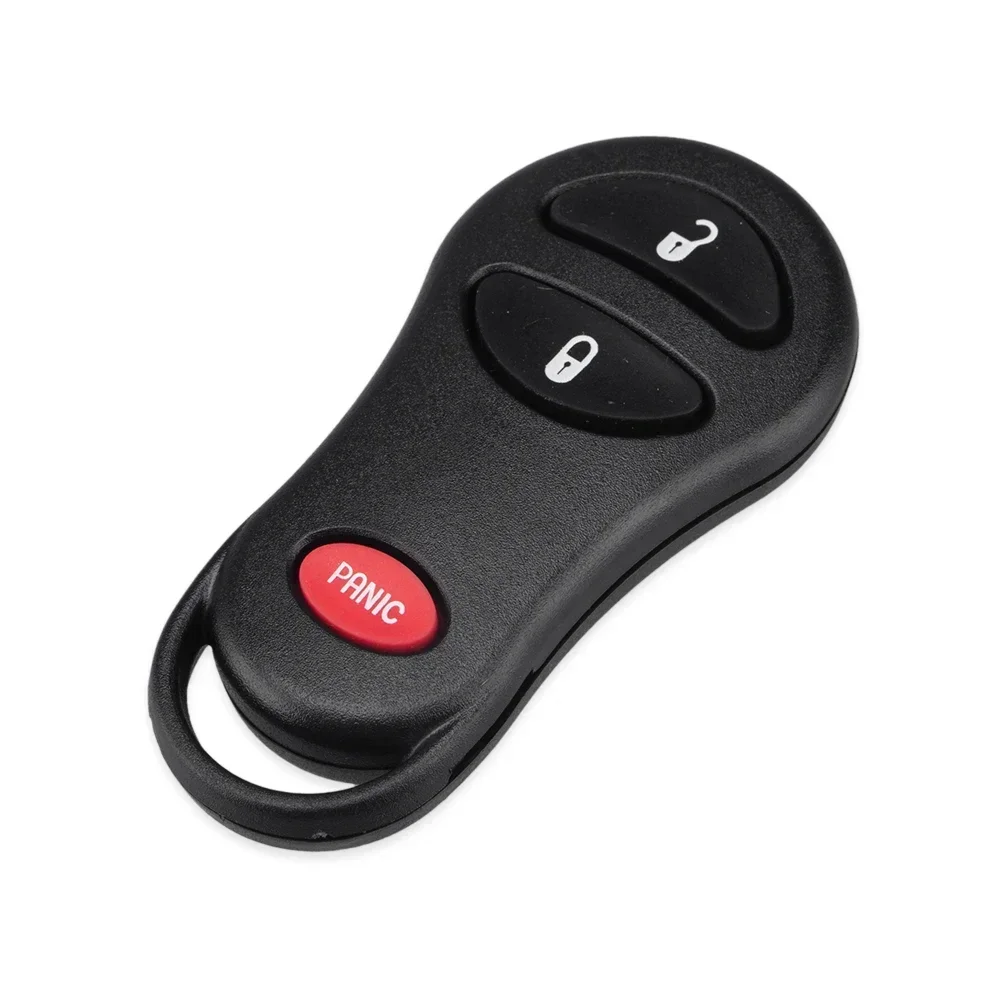 Dandkey Car Remote Key Shell Fob Case 3/4 BNT For Chrysler Voyager Cruiser For Dodge Ram Dakota Jeep Cherokee Keyless Entry Key