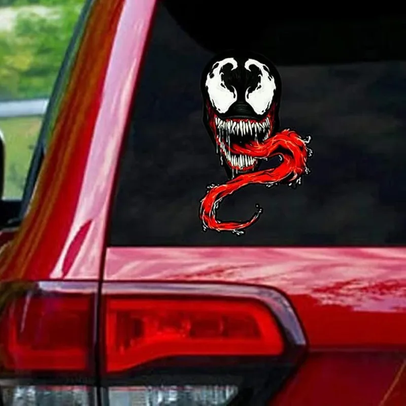 

venom car Sticker Car Styling Personality Vinyl VM Decals Car Sticker for Auto Bike Helmet Motorcycle 17cmX10cm