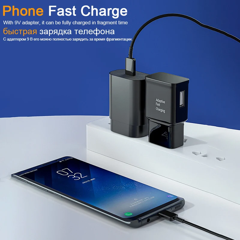 25W PD3.0 Super Fast Charger Power Adapter For Samsung Galaxy S22 S21 S20 FE USB Type C Cable Note 20 A52 A71 Quick Charging