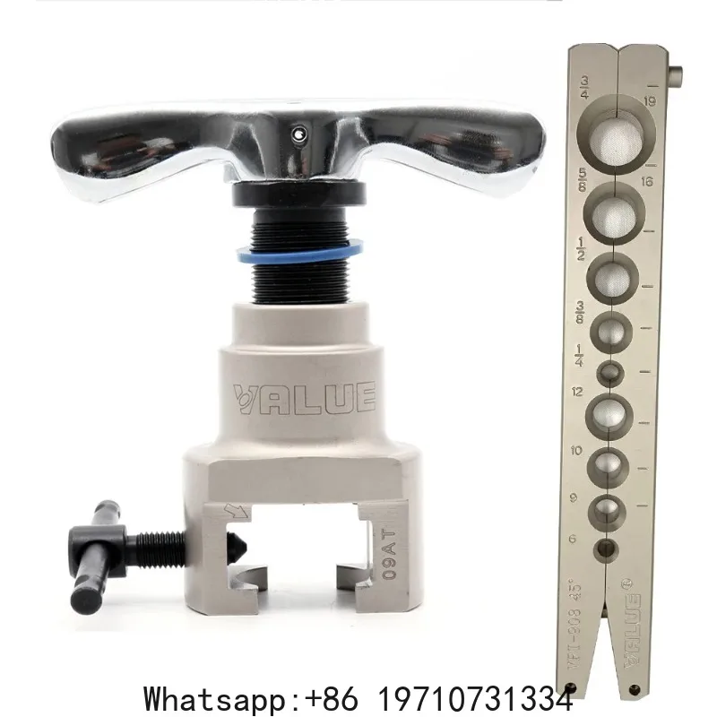 VFT-908B Integrated Universal Spreader 6-19mm Reamer Flaring Copper Pipe Tube Expander Eccentric Tube Expander Tool