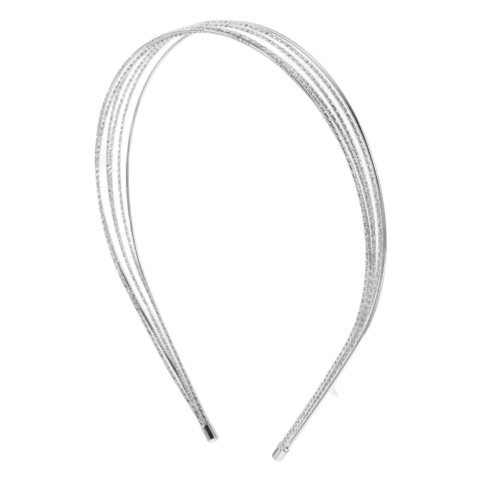 

Thin Multi-Layer Metal Headband for Women Trendy Lightweight Hair Hoop Cute Hair Accessories for Everyday Wear Fashion Metal