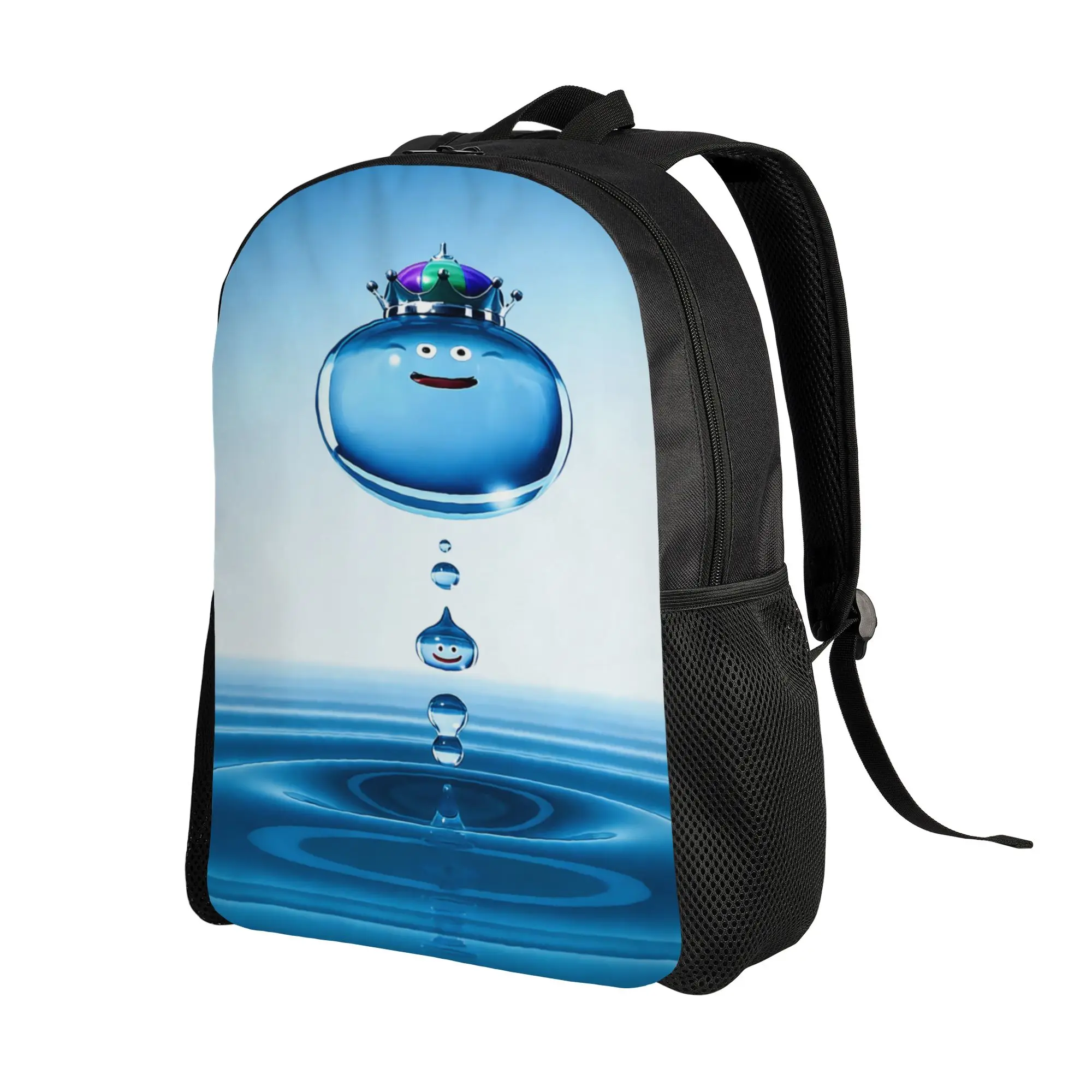 College Bag Back to school season Interesting High end Creative Dragon Quest  Solid Backpack