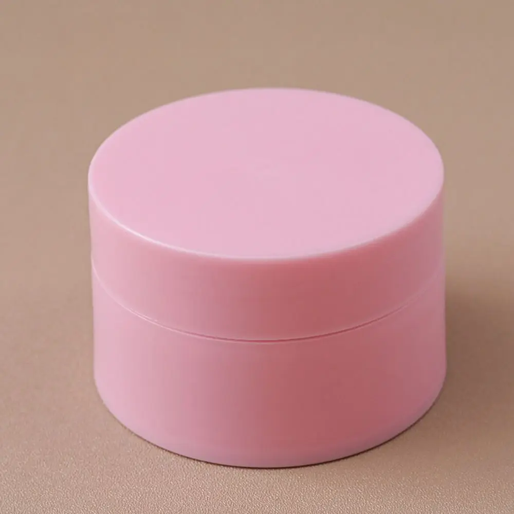 

Round Face Cream Bottles 5-100g Empty Cosmetic Cream Jars Plastic Makeup Jar Lip Balm Container Cans Refillable Bottles