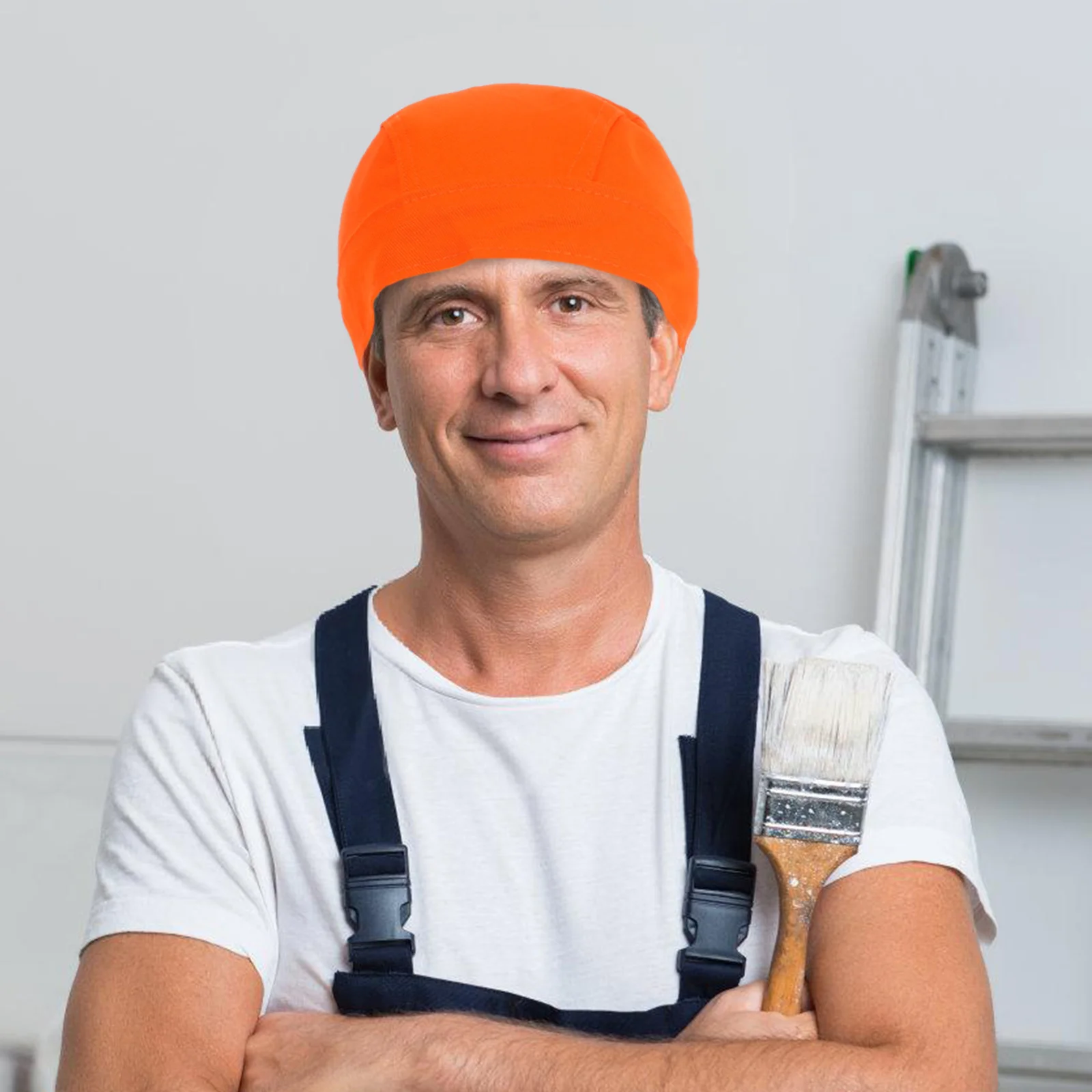 

Cap Adjustable Size Sweat Absorption Cooling Skull Cap for Grinding Harvesting Compatible Protective Work
