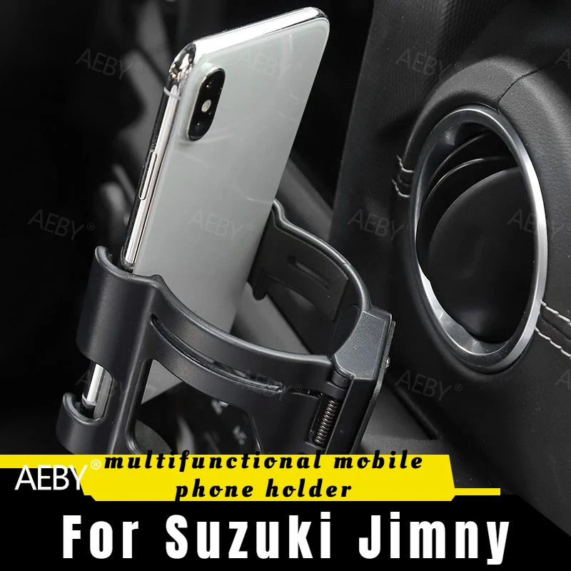 

For Jeep Wrangler 2018 Mobile phone holder expandable base,car drink holder,Anti-slip cell phone holder,Car accessories