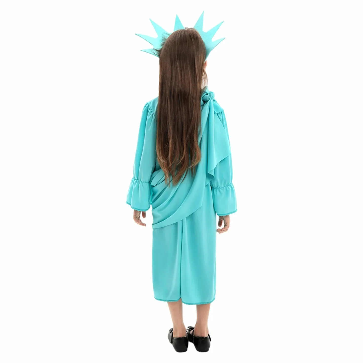 Funny Cosplay Statue of Liberty Costume for Children Party Cosplay Props