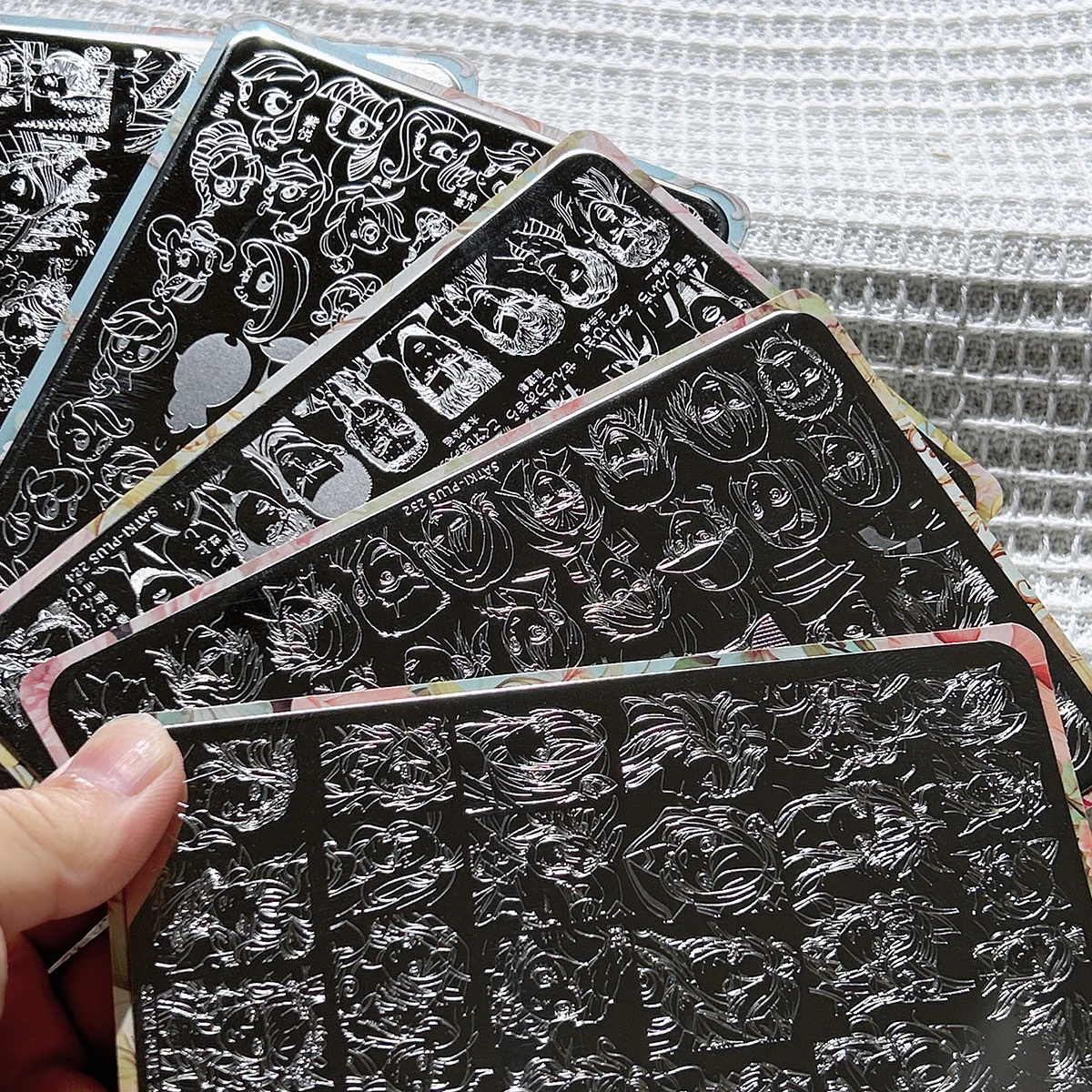 لوحة ختم فن الأظافر، لوحة فولاذية لختم، قالب تزيين الأظافر بدون طلاء صديق للمبتدئين، سلسلة داكنة قديمة، شبح رعب، لوليتا رعب الدم الداكنة، أنماط فنية لختم الأظافر، زيت ختم الأظافر، تكنولوجيا متخصصة لتغيير الحياة #6