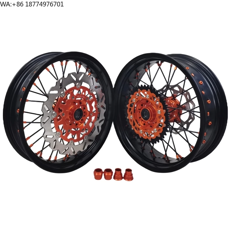 

Quality Certification 250cc Dirt Bike Supermoto Wheels 17 Fit EXC SXF EXC/SXF/GASGAS 2003-2024