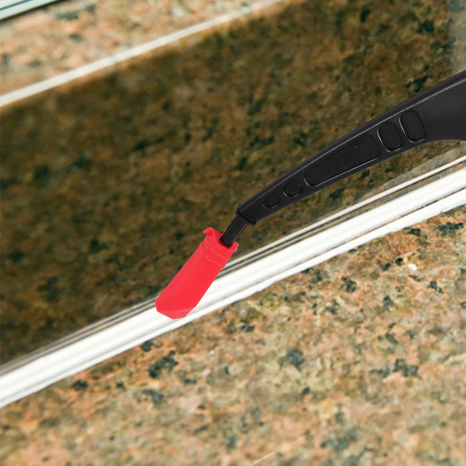 

9 in 1 Multi functional Glue Spreader Caulking Tool Angle Scraper Practical Remover Seamless Silicone Versatile Edges