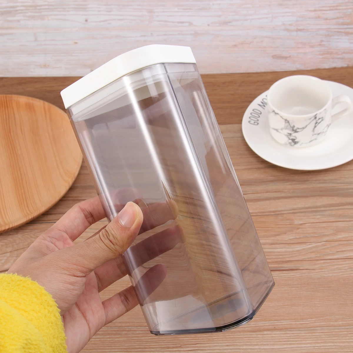 

Food Sealed Jar Container Bin Storage Containers Kitchen Grain Cereal Cereals Baby