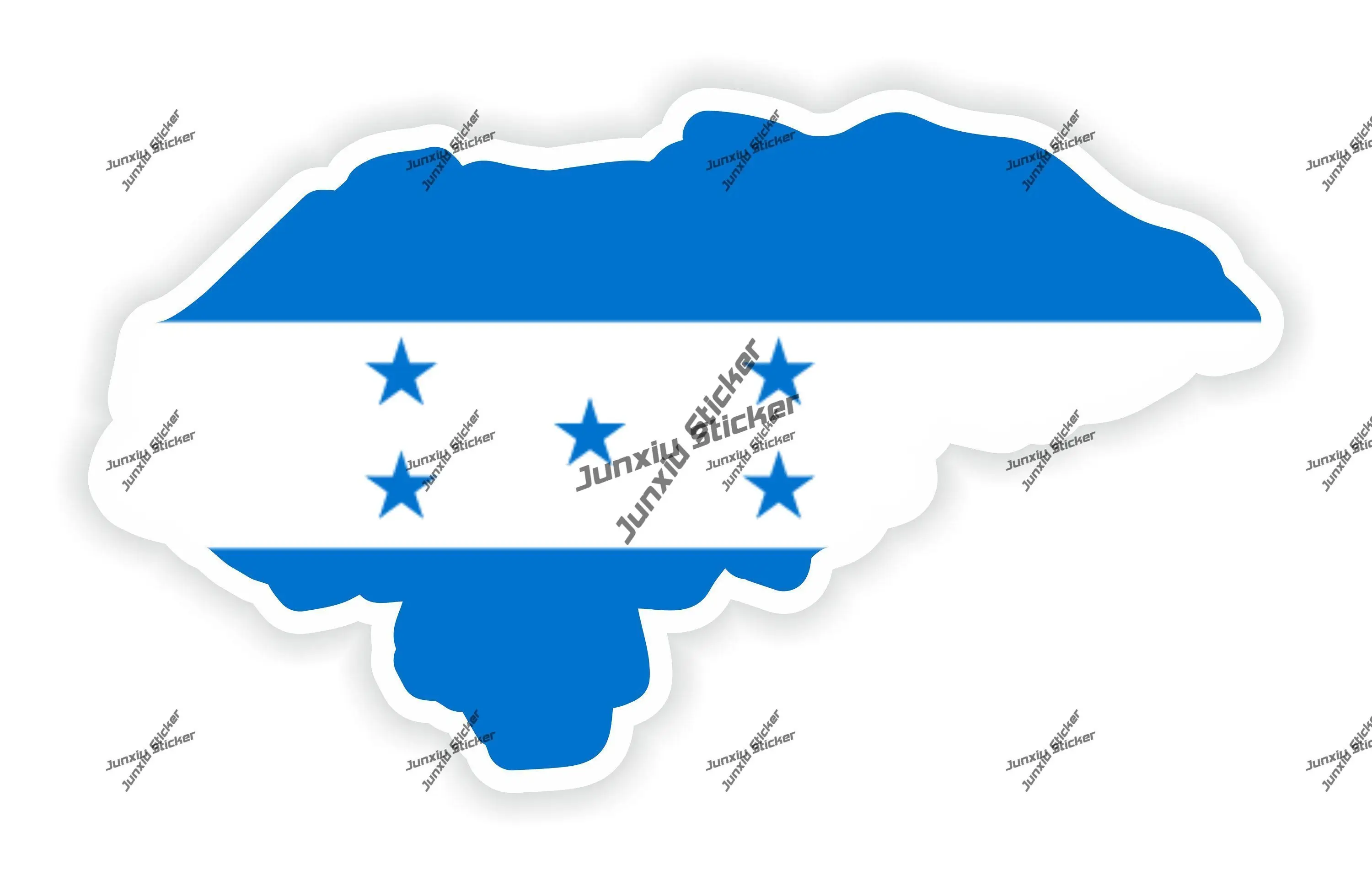 

Honduras Outline Flag Sticker Honduras Decal Decoration for Bumper Laptop Book Fridge Helmet ToolBox Door PC Hard Hat Tool Box