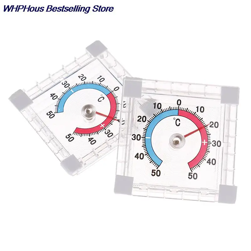 Temperature Thermometer Window Indoor Outdoor Wall Garden Home Graduated Disc Measurement