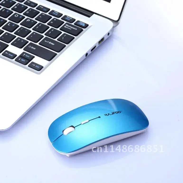 Wireless Bluetooth Silent Rechargeable Laser Computer Mouse Slim Ergonomic PC Mice For iPhone Microsoft PC Laptop Magic Mouse