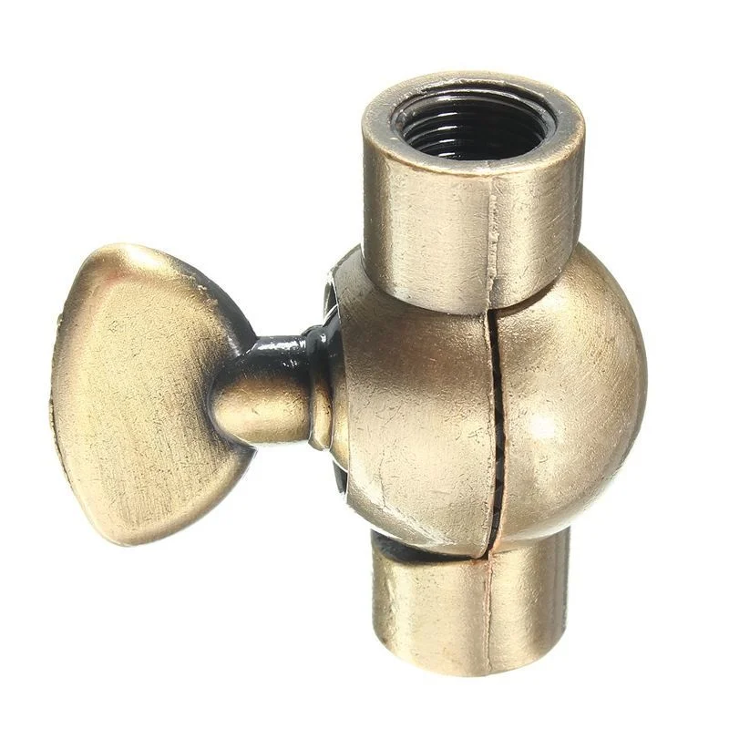 Vintage Retro Light Bulb M10 Holder Socket Droplight Connector Zinc Alloy Material Gold Bronze/Green Bronze Lamp Bases