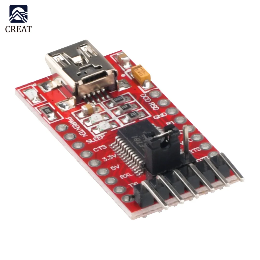 FT232RL FTDI USB 3.3V 5.5V to TTL Serial Adapter Module for Arduino FT232 Pro Mini USB TO TTL 232