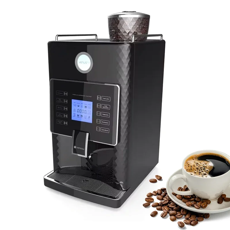 Wholesale Supplier Venusta Master E Espresso Coffee Maker Machine Automatically Grinds Beans Evenly US/EU Plug Household Car Use