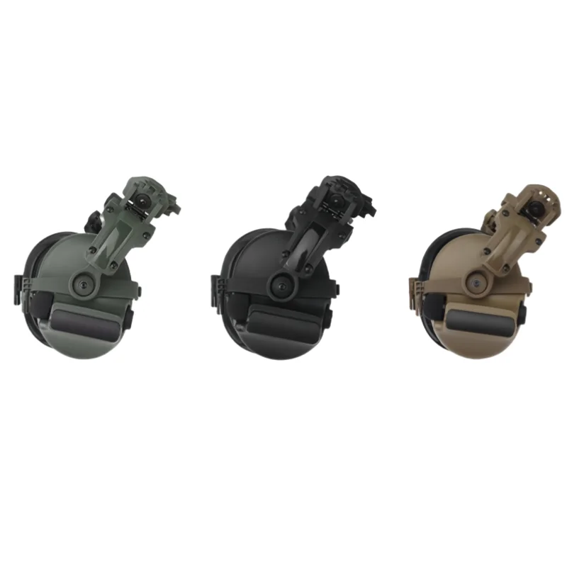 

C5C Helmet Headset - PTT-Compatible Communication Earphones for Team Activities & Outdoor Use (Soft Ear Pads)