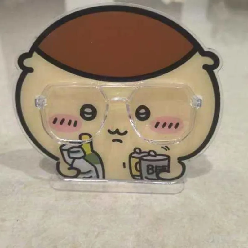 Cartoon Kawaii Simple Spectacle Frame Show Shelf Desktop Decorate Clear Pattern Be of High Quality Sweethearts Gift  Chiikawa