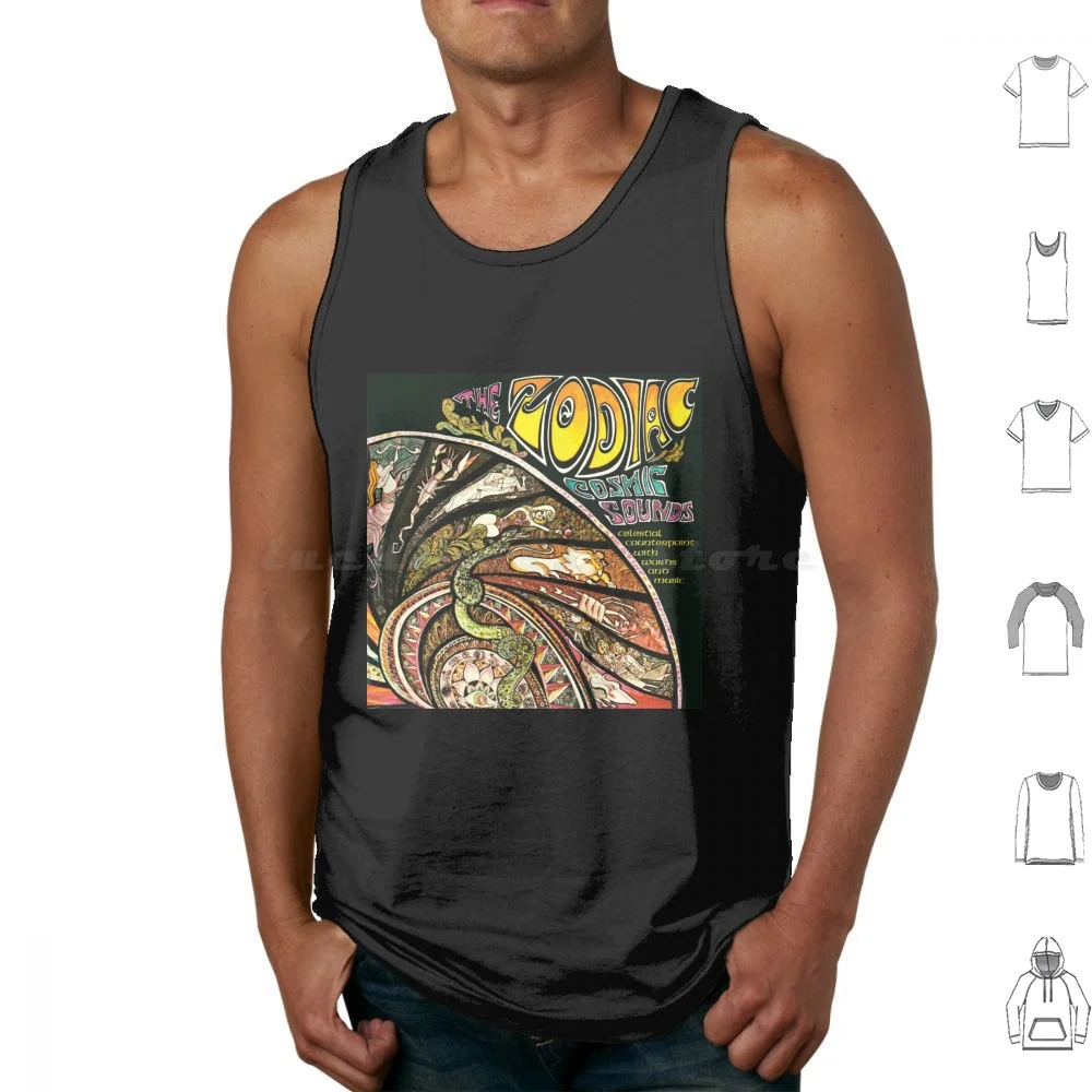 Mort Garson The Zodiac Cosmic Sounds Tank Tops Vest Sleeveless Mort Garson The Zodiac Cosmic Sounds The Zodiac Cosmic Sounds