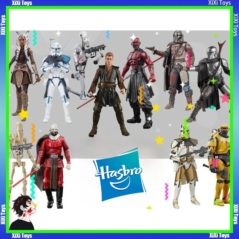 ハスブロ-スターウォーズ-ブラックシリーズ-ダース・マラック-ハンター-オビ＝ワン・ケノービ-アソーカ・タノ-アナキン・スカイウォーカー-バトルドロイド-アクションフィギュア-おもちゃ