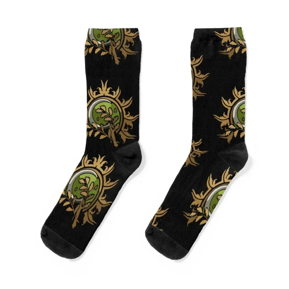 

BG3 Druid Badge Socks christmas gifts cotton Children's winter gifts Luxury Woman Socks Men's