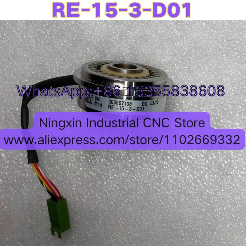 RE-15-3-D01 Used Encoder Function Intact Expedited Delivery