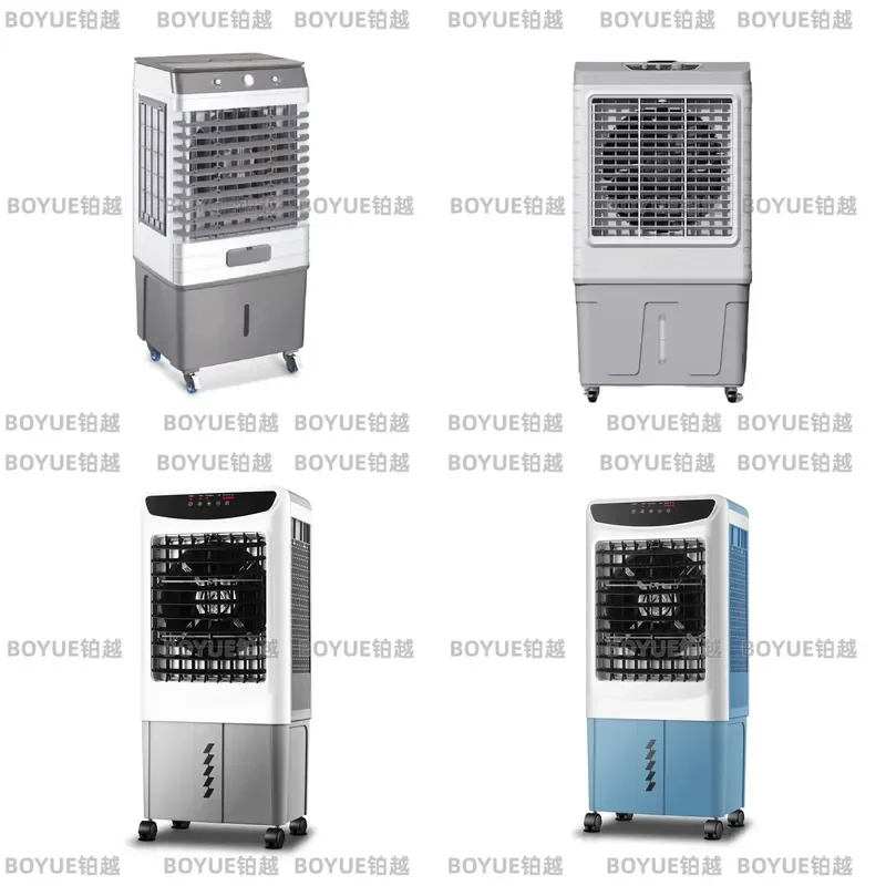 for OEM 60L 160W Portable Evaporative Air Cooler Button or Remote Low Noise Commercial Household Air Conditioner