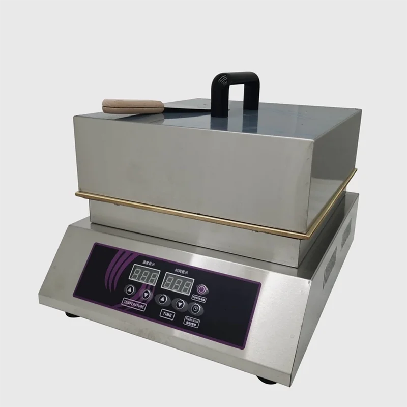 Commercial Souffle เครื่องทําแพนเค้ก Baker Maker ไฟฟ้าอุณหภูมิควบคุมแผ่นความร้อนห้องครัวร้านอาหารขนมขบเคี้ยว