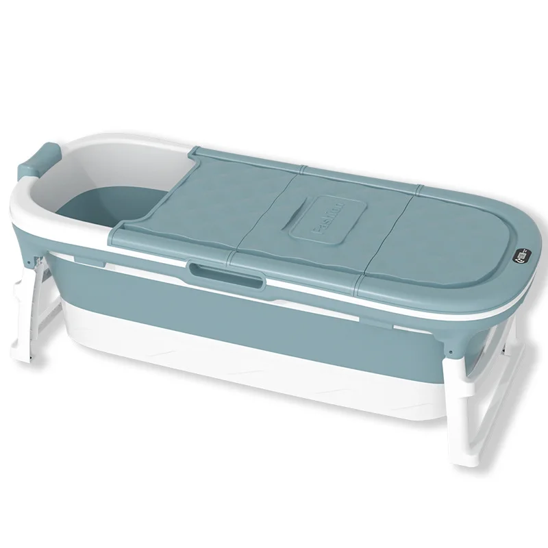 Hot Sale Lengthened Thickened Double-layer Adult Bath Bucket Folding Children's Swimming Bath Bucket Bath Tub Sitting